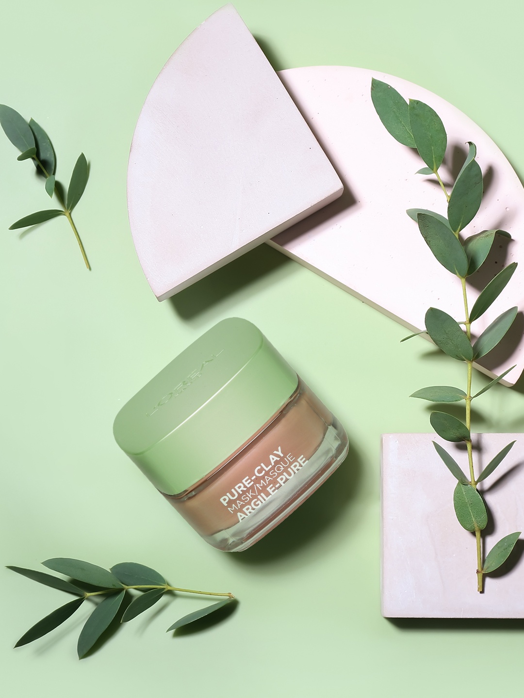 

LOreal Paris Pure Clay Exfoliate & Refine Pores Mask 48 g, Beige