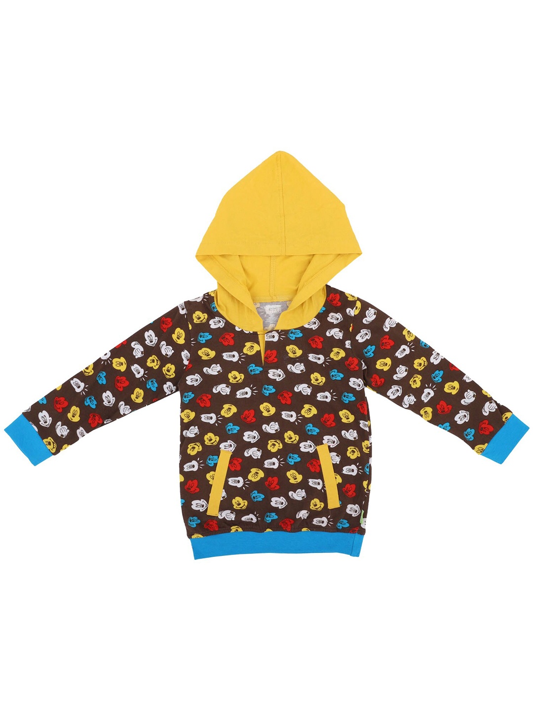 

Bodycare Kids Boys Mickey & Friends Printed T-shirt, Yellow