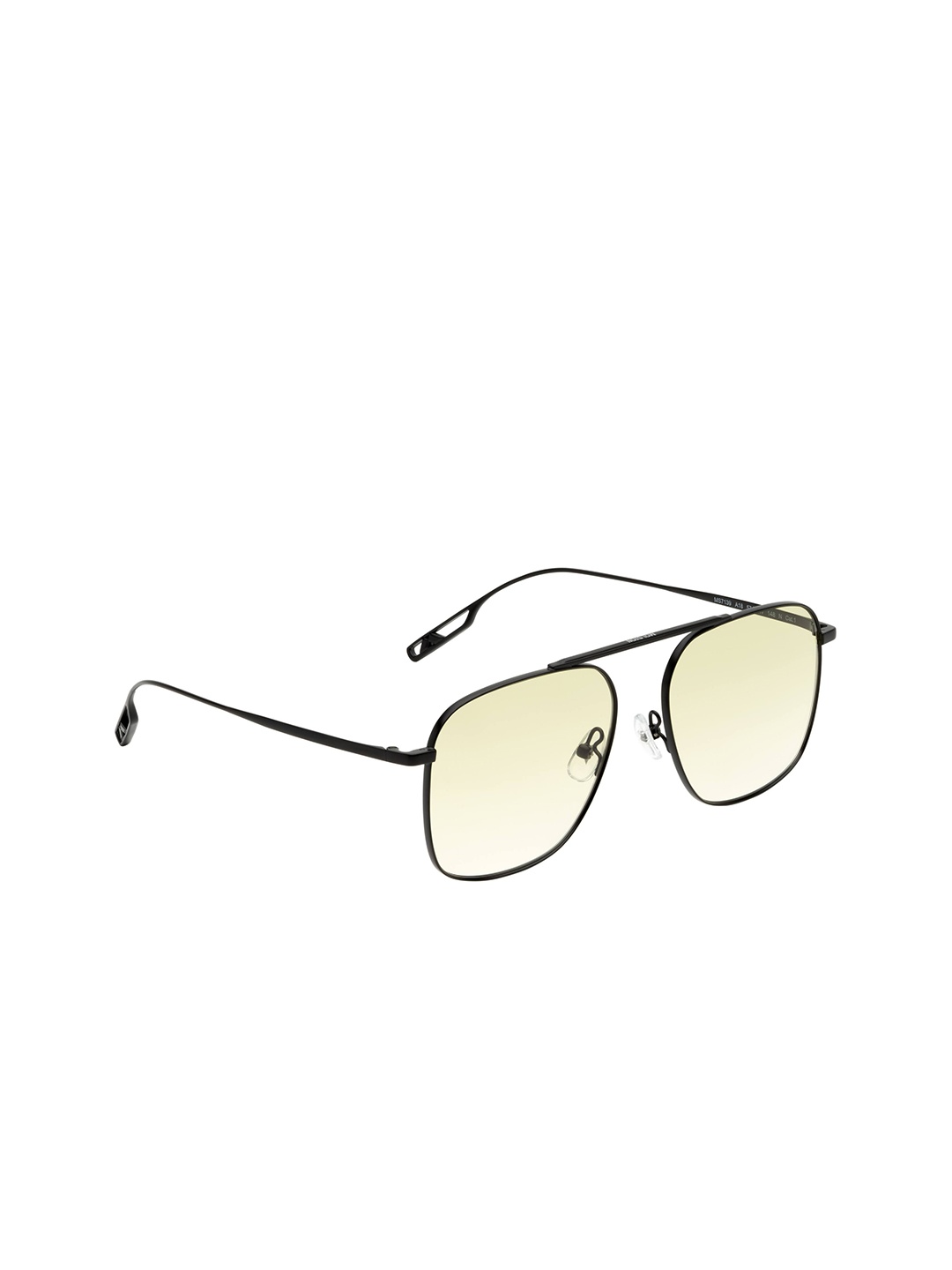 

MOLSION Men Green Lens & Black Aviator Sunglasses with UV Protected Lens