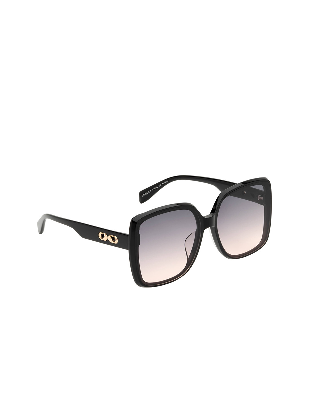 

MOLSION Women Pink Lens & Black Oversized Sunglasses with UV Protected Lens