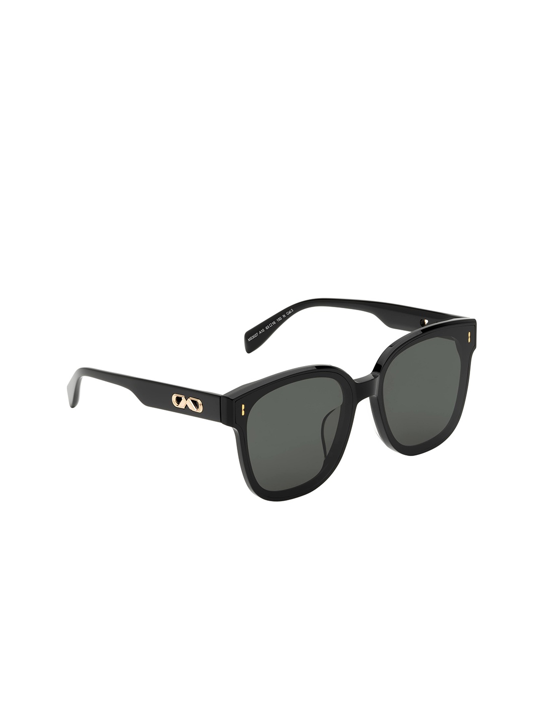 

MOLSION Women Grey Lens & Black Square Sunglasses with UV Protected Lens