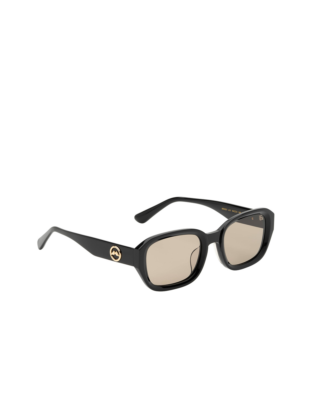 

MOLSION Men Green Lens & Black Rectangle Sunglasses with UV Protected Lens