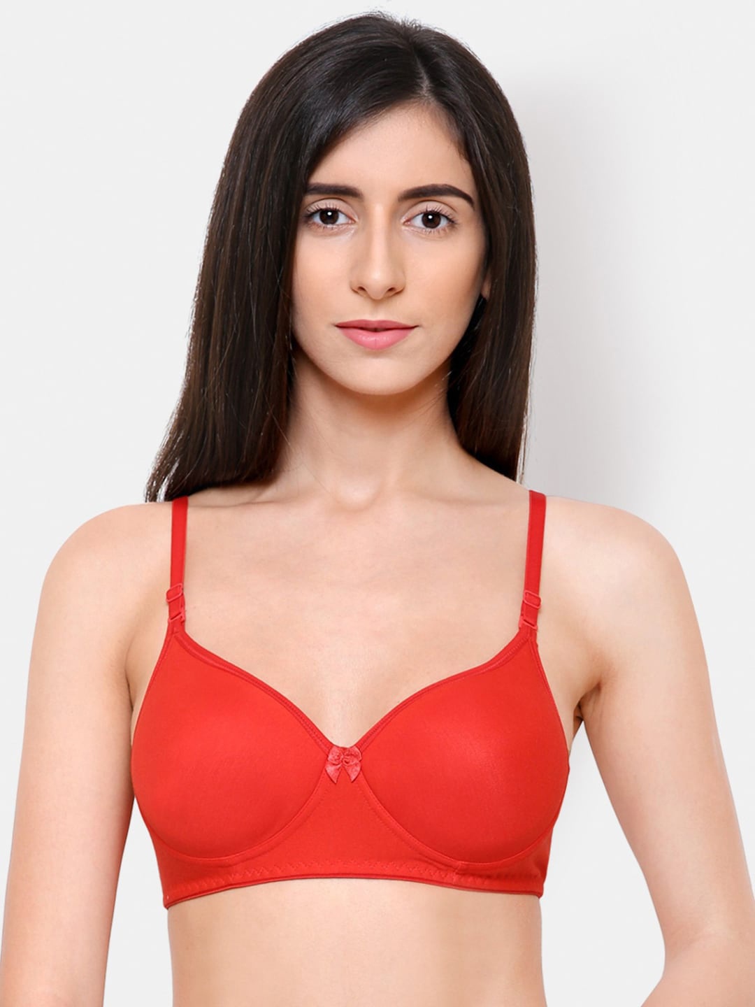 

College Girl Red Bra - Heavily Padded