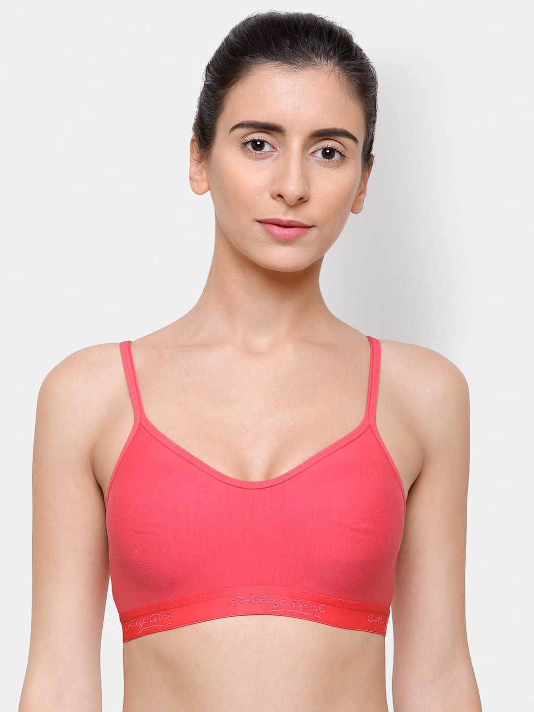 

College Girl Pink Bra
