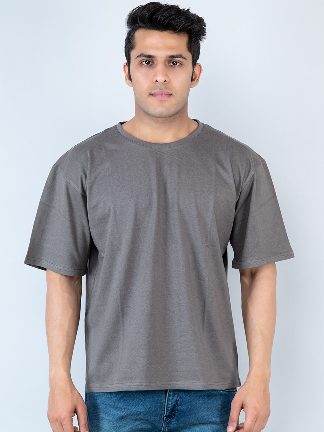 

Tistabene Men Grey Loose T-shirt