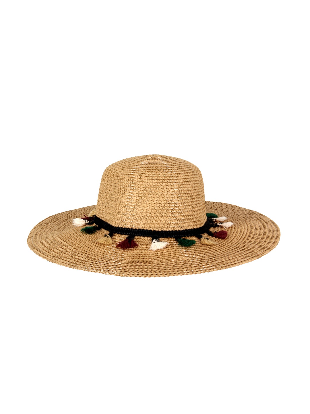 

FabSeasons Women Brown Patterned Sun Hat