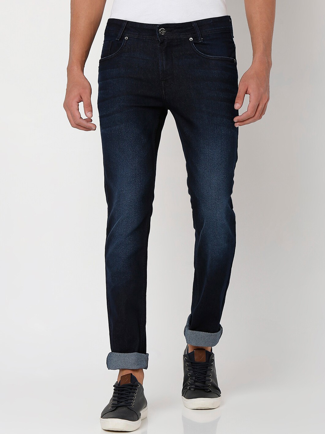

Mufti Men Blue Slim Fit Light Fade Jeans