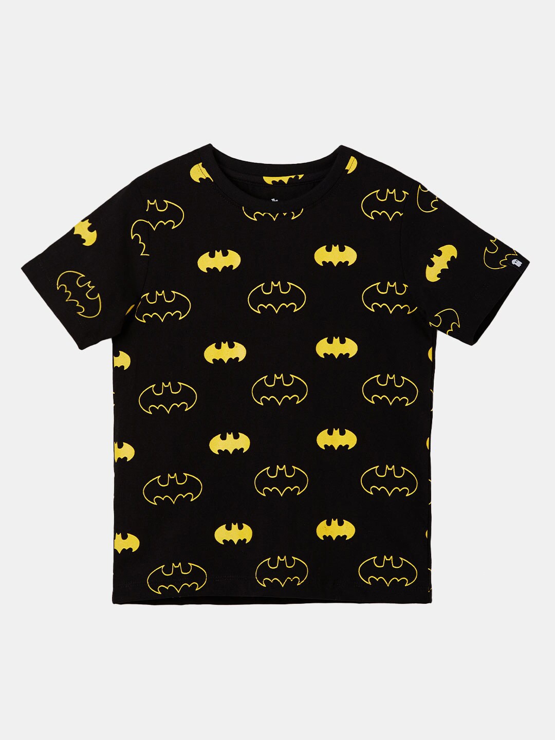

The Souled Store Boys Black Batman Printed T-shirt