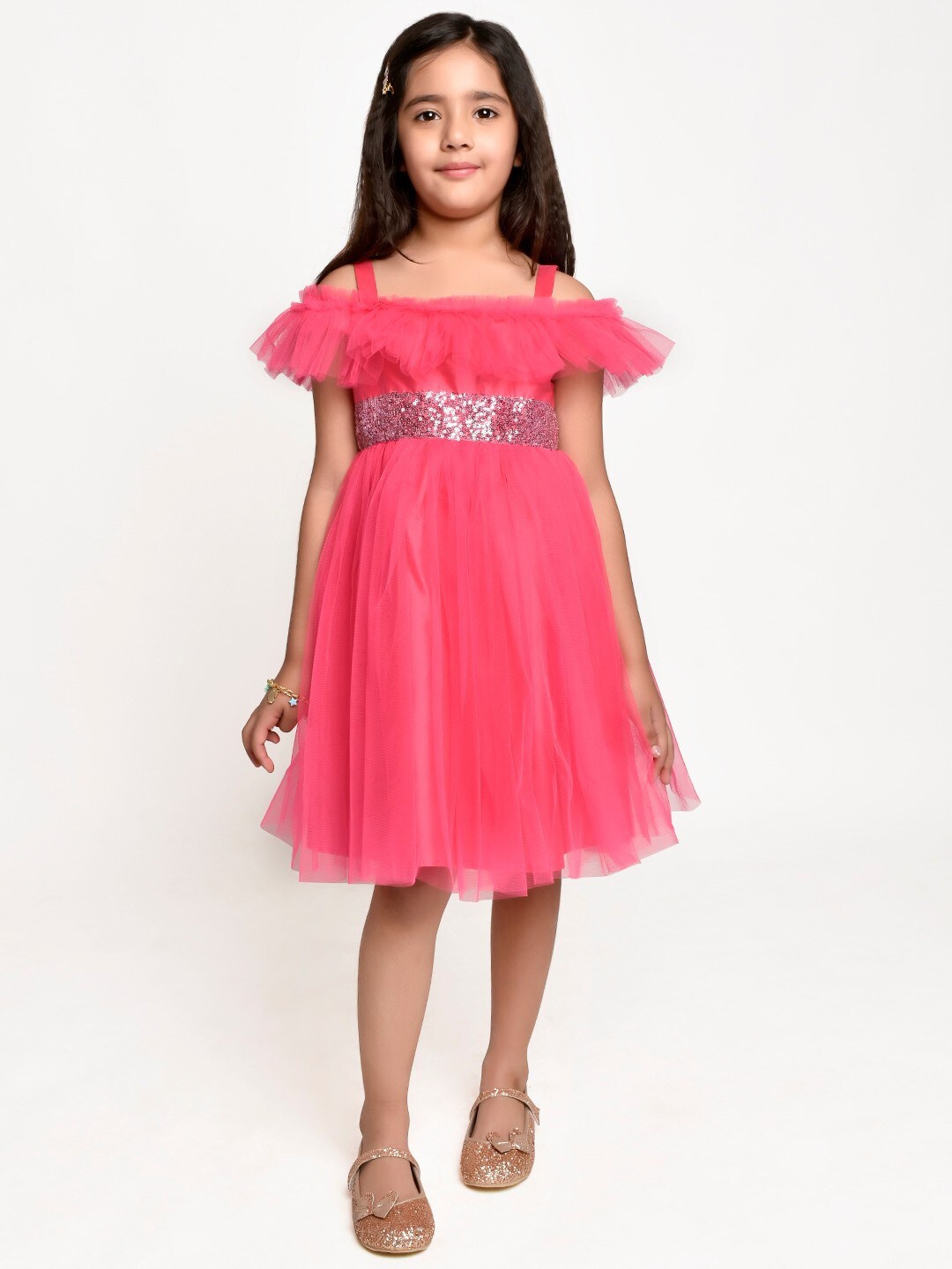 

Jelly Jones Girls Pink Dress