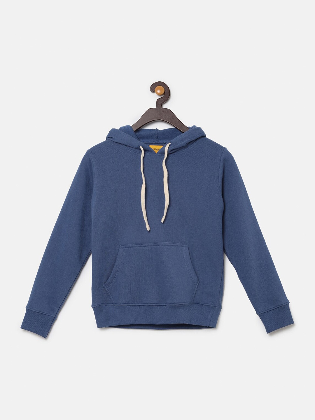 

Instafab Boys Blue Hooded Cotton Sweatshirt