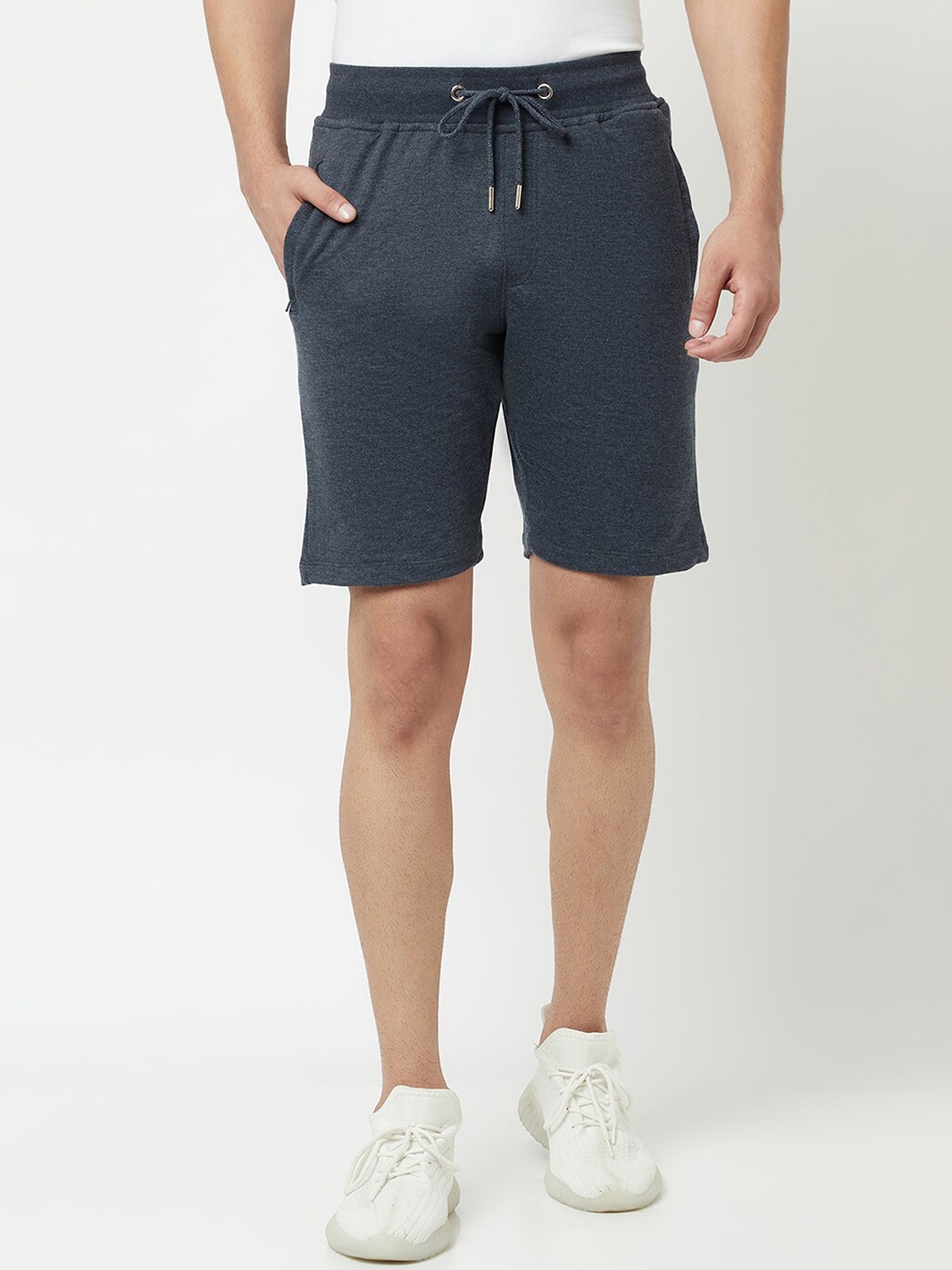 

THE DAILY OUTFITS Men Blue Training or Gym Shorts