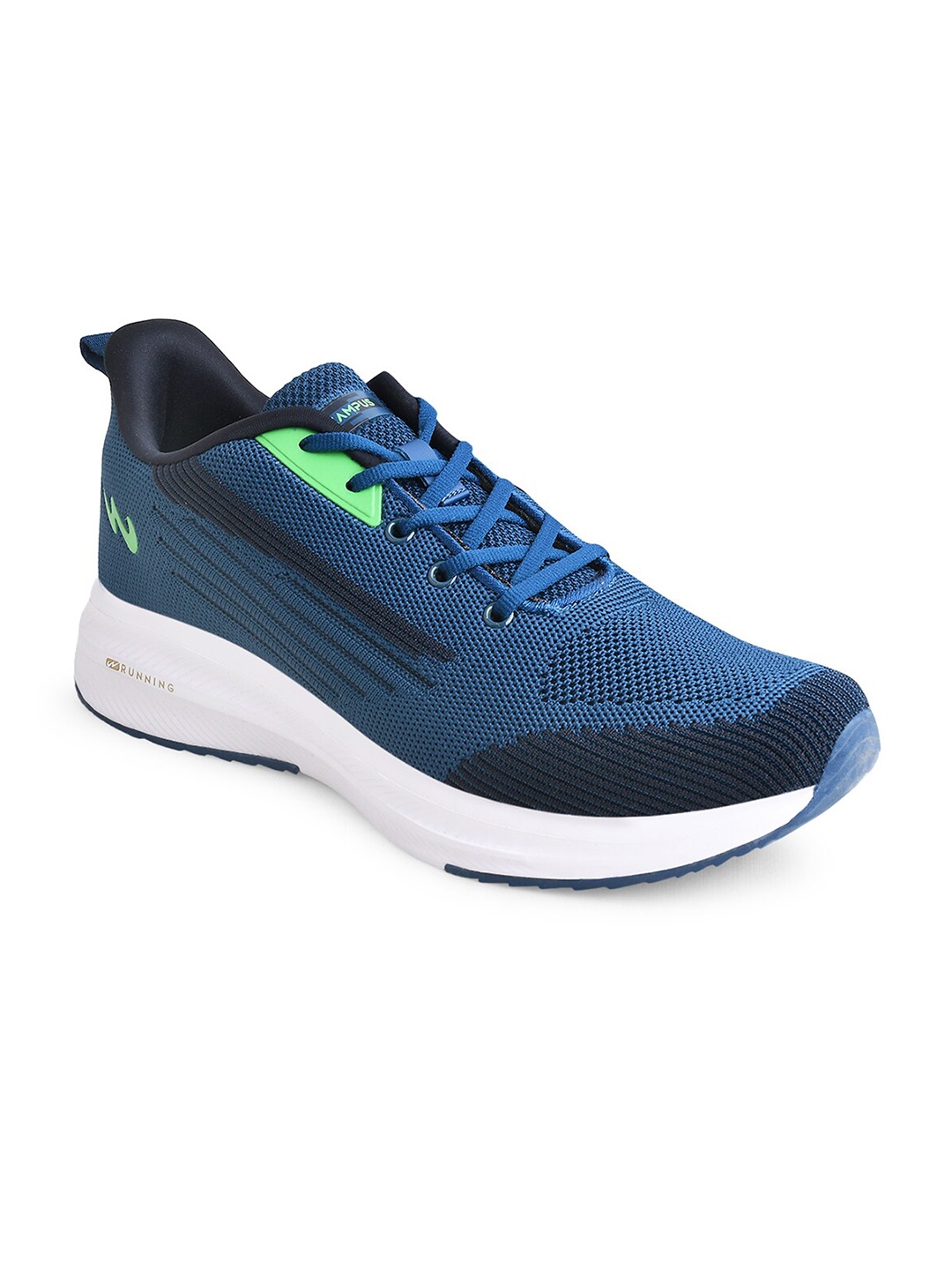 

Campus Men Blue Mesh Running Shoes