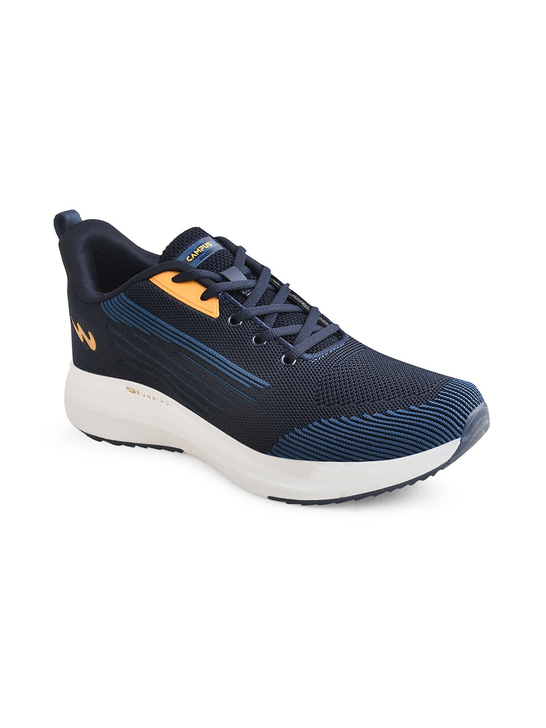 

Campus Men Blue Mesh Running Shoes