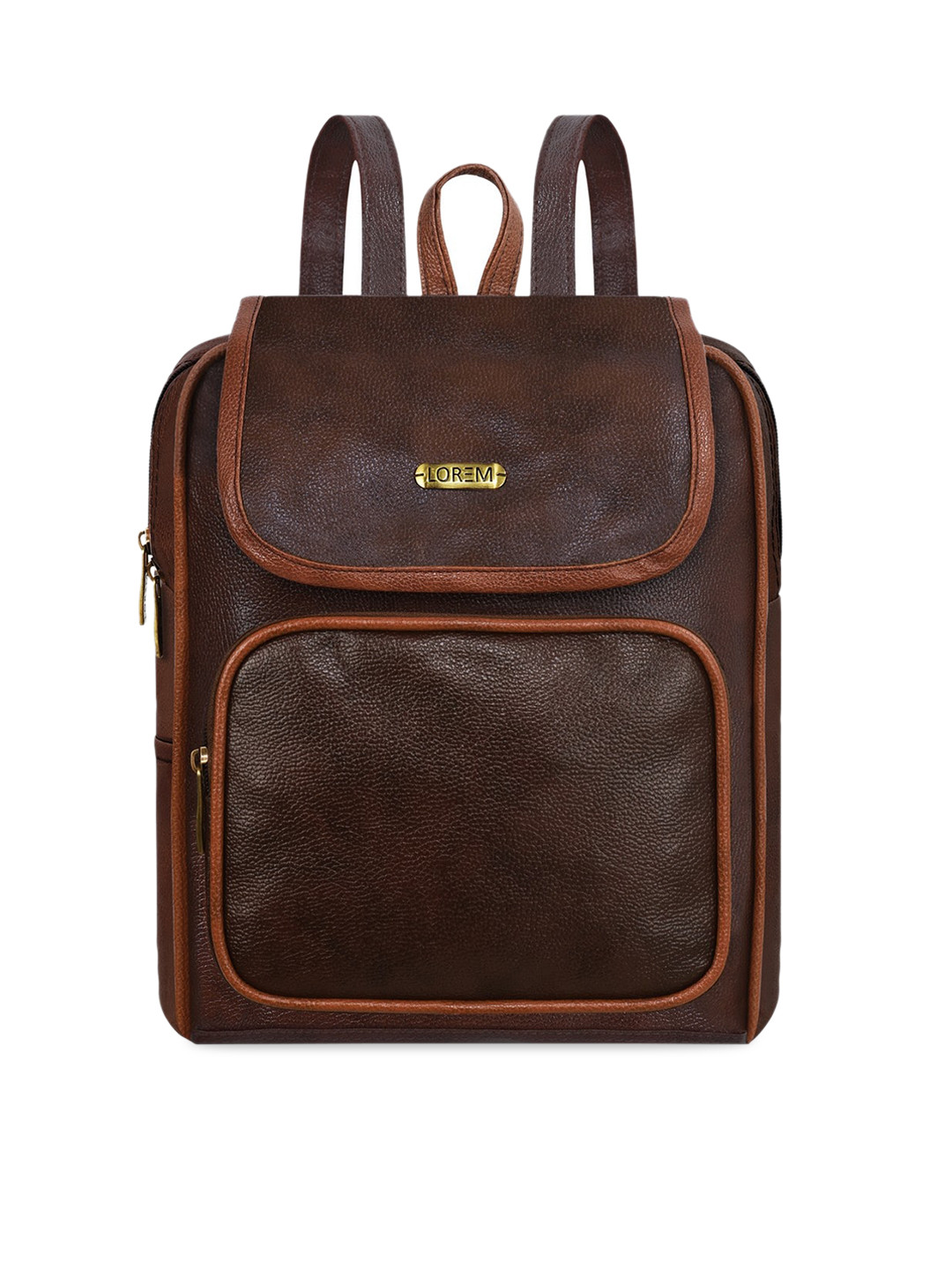 

LOREM Women Brown Backpack