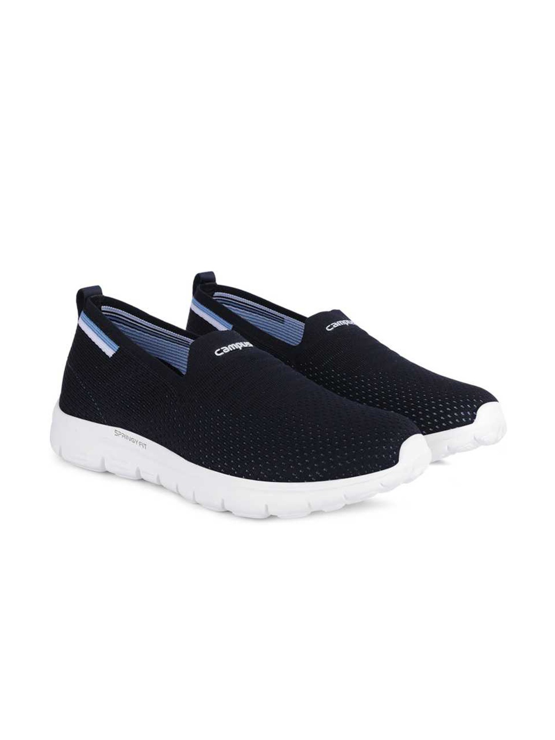 

Campus Women Navy Blue Mesh Walking Shoes