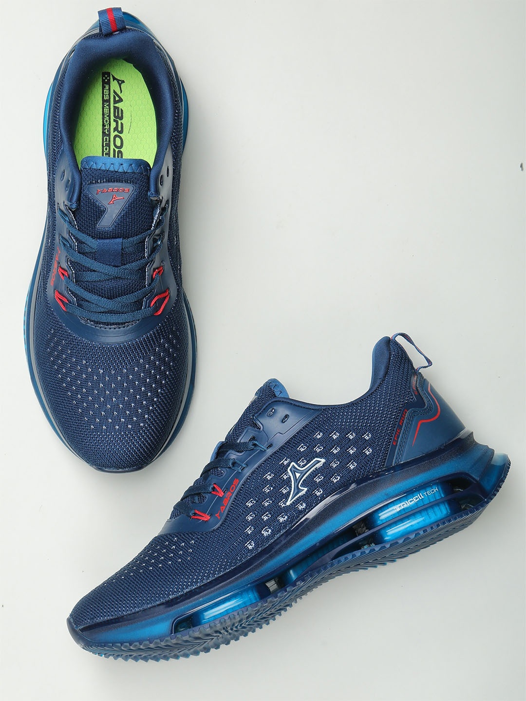 

ABROS Men Poland-N Walking Sports Shoes, Teal