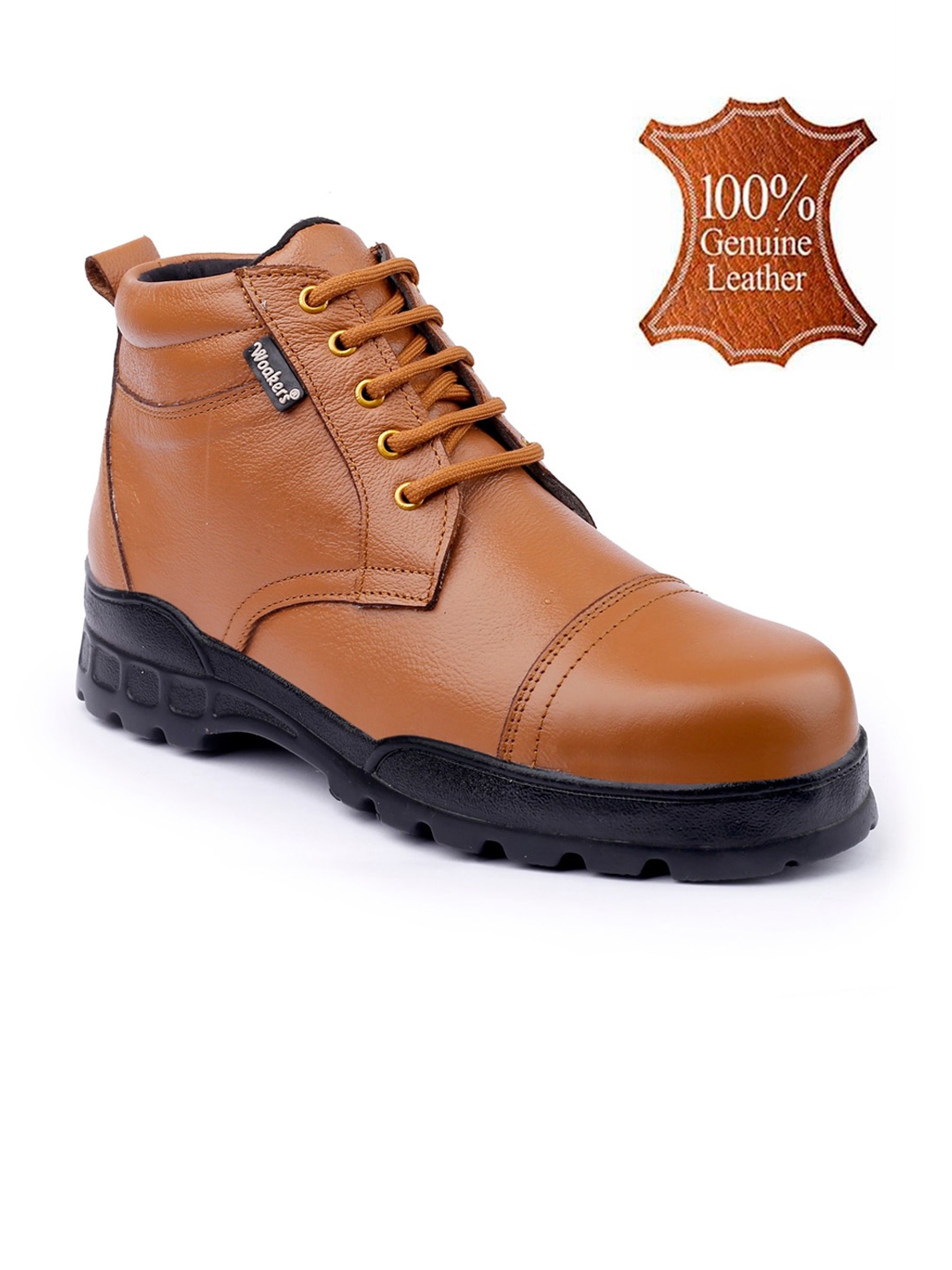 

Woakers Men Tan Leather Fashion
