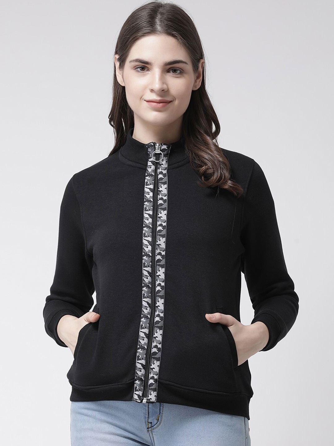 

Club York Women Black Sweatshirt