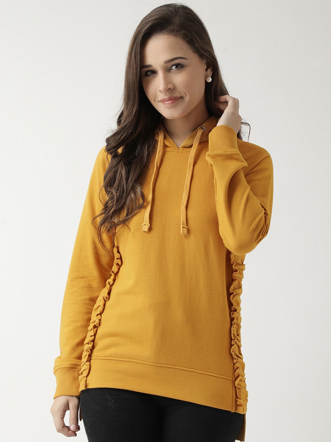 

Club York Women Mustard Sweatshirt