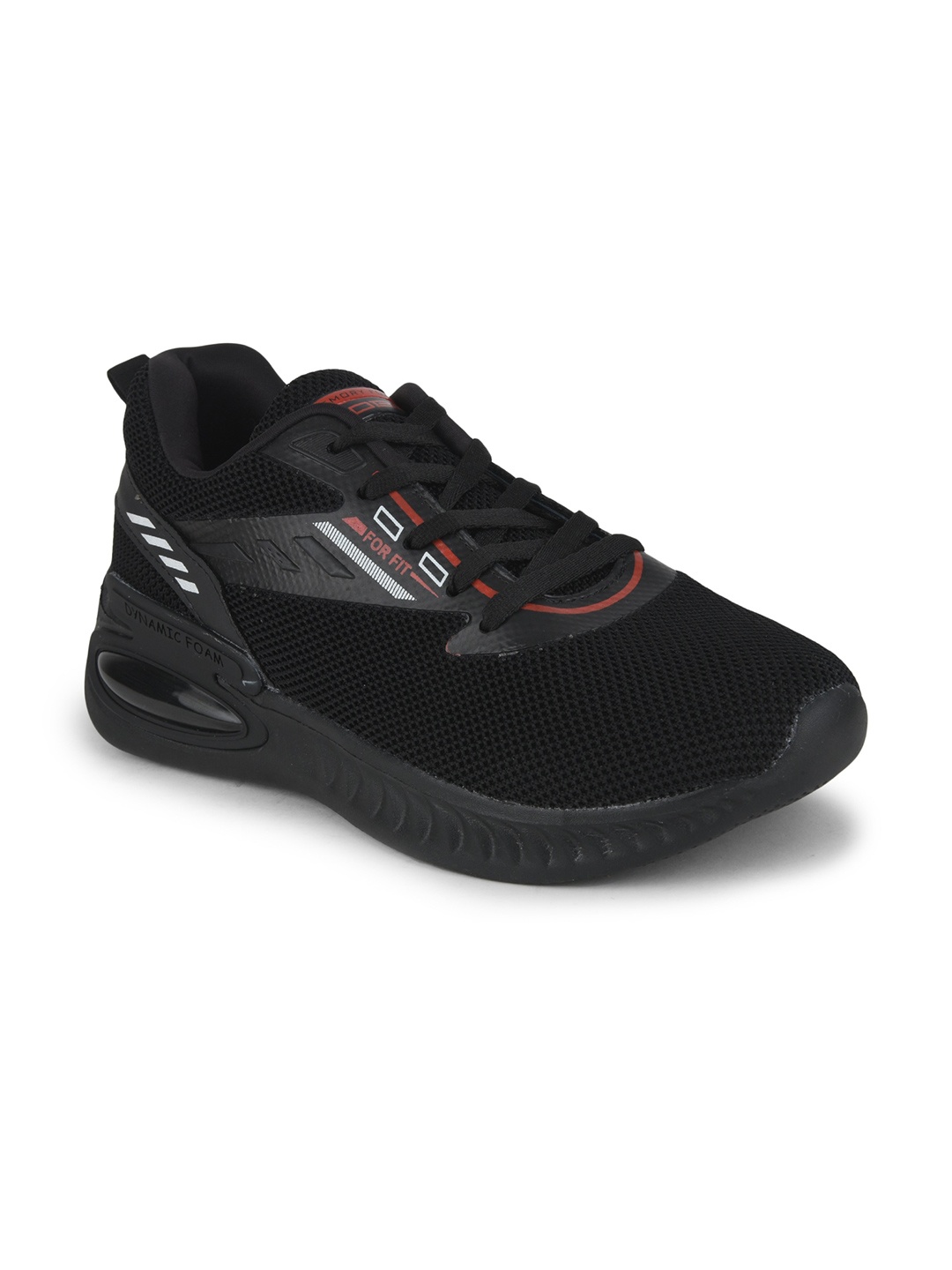

COBB Men Black Sports Non-Marking Shoes SHNGIB7BLACKRED-Black