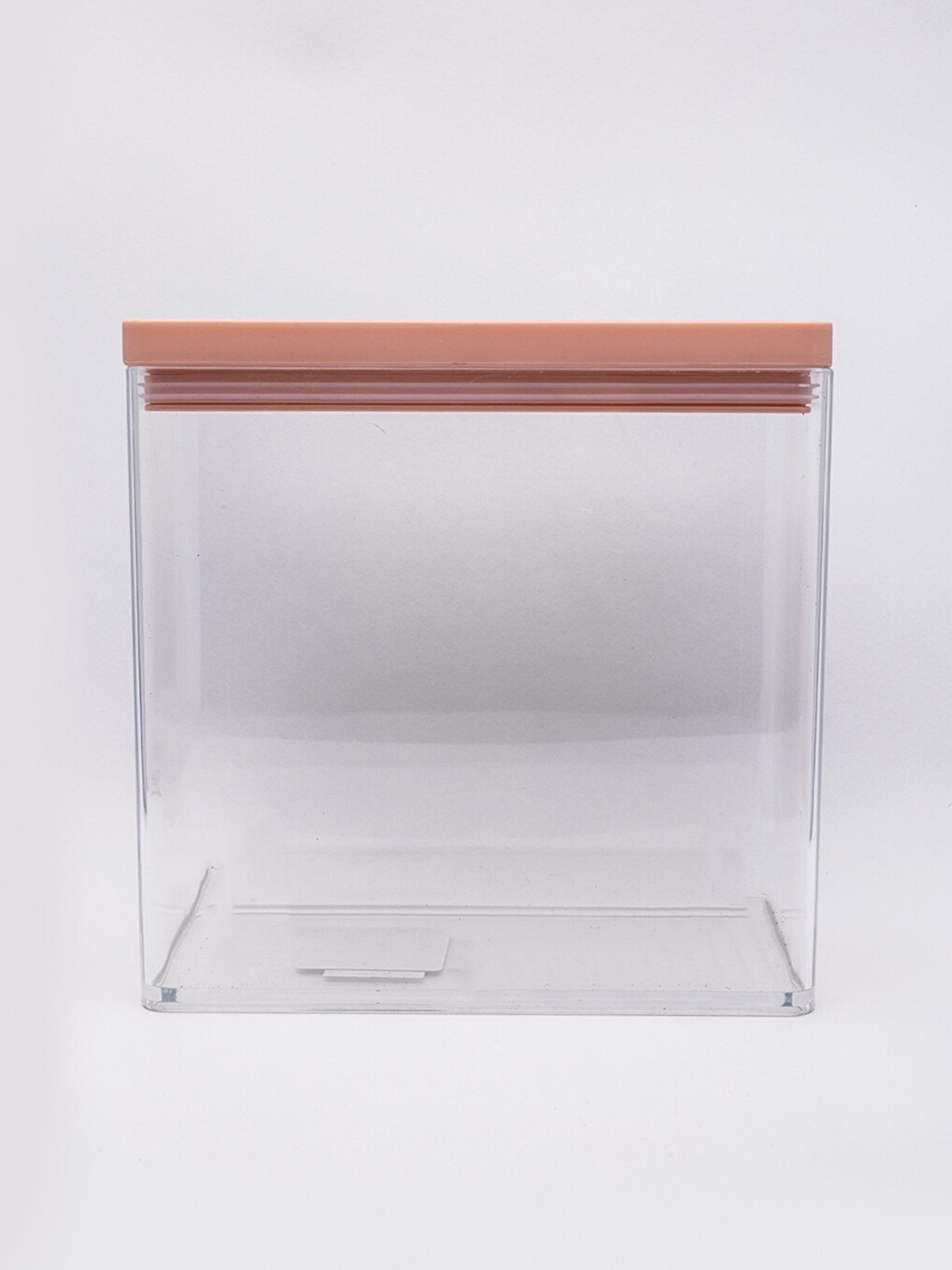

MARKET99 Peach & Transparent Solid Food Storage Container