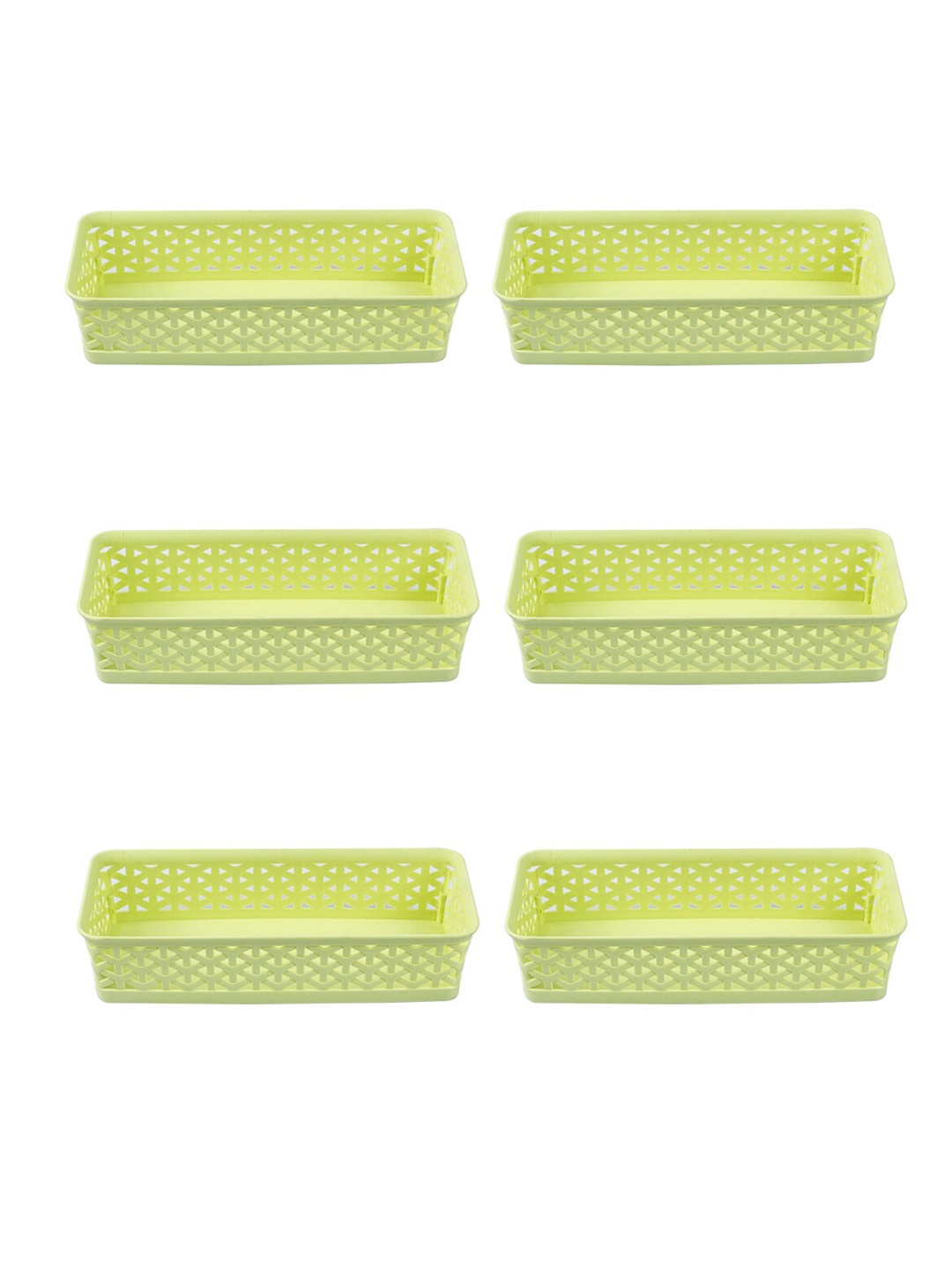 

MARKET99 Set Of 6 Green Textured Kitchen Storage