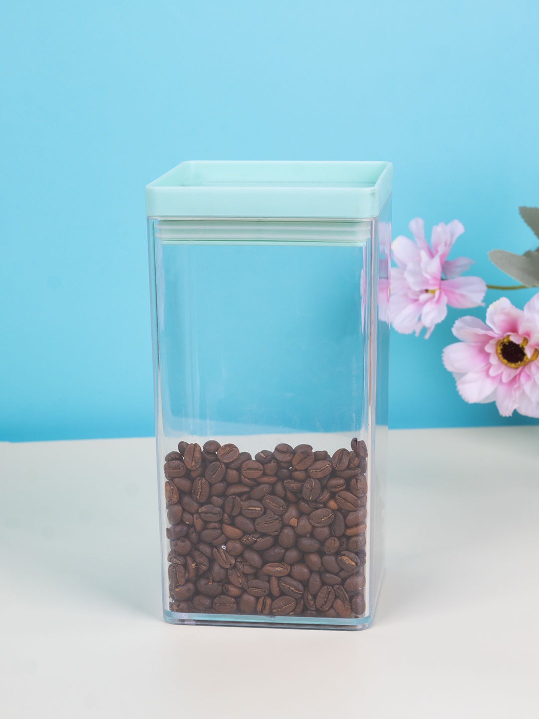 

MARKET99 Green & Transparent Solid Food Storage Container