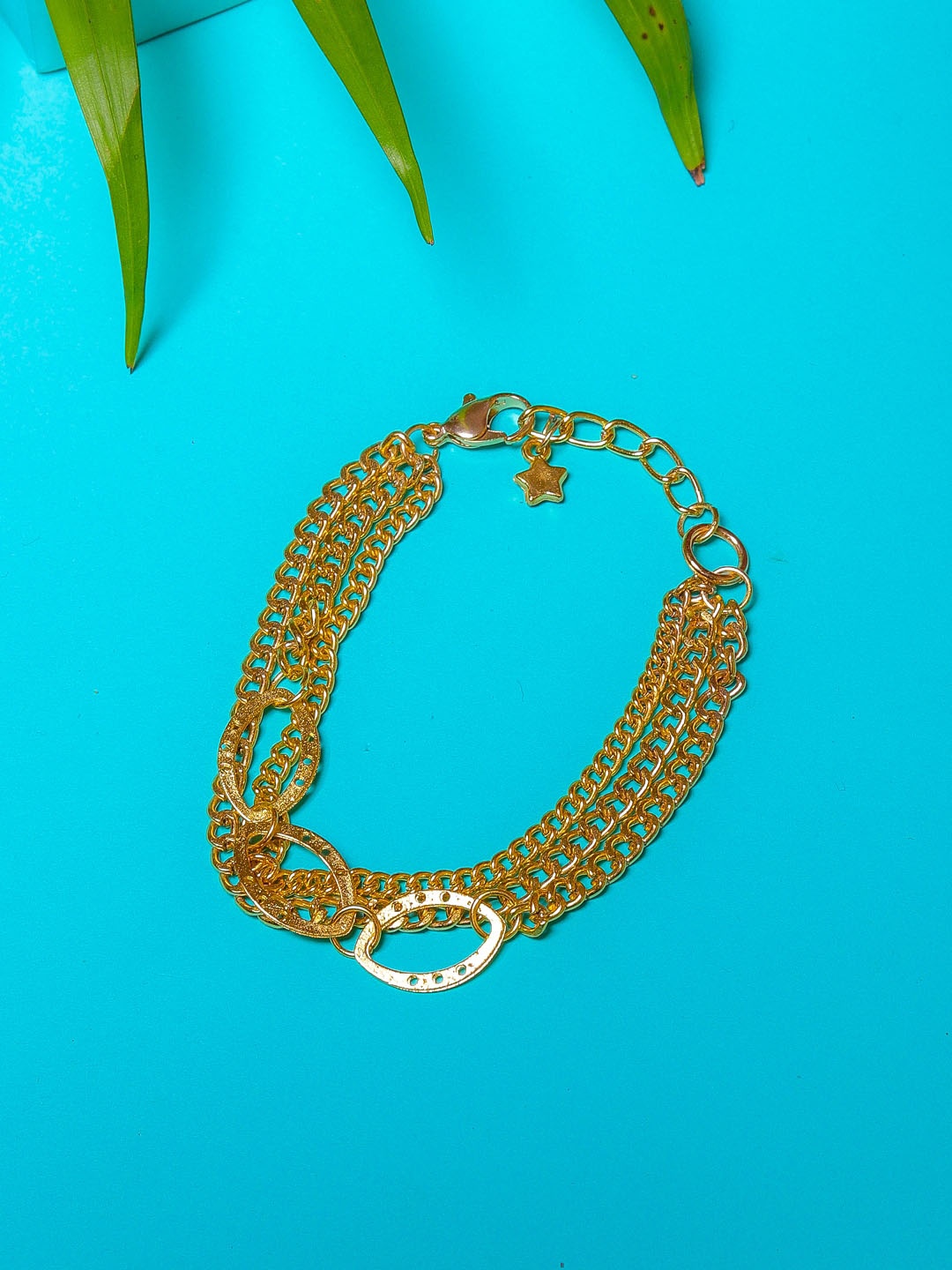 

DressBerry Gold-Plated Multistrand Bracelet