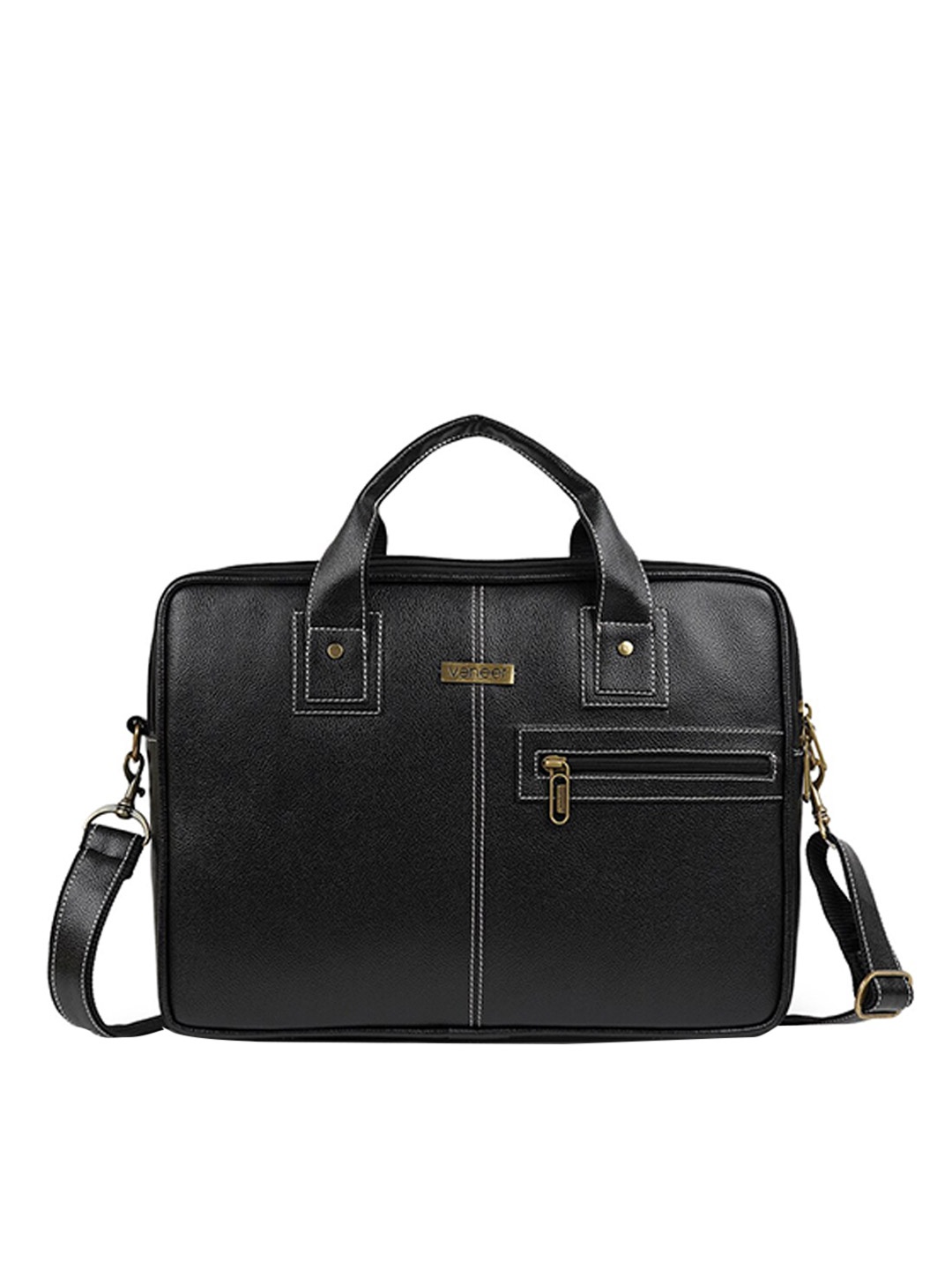 

Veneer Unisex Black Laptop Bag