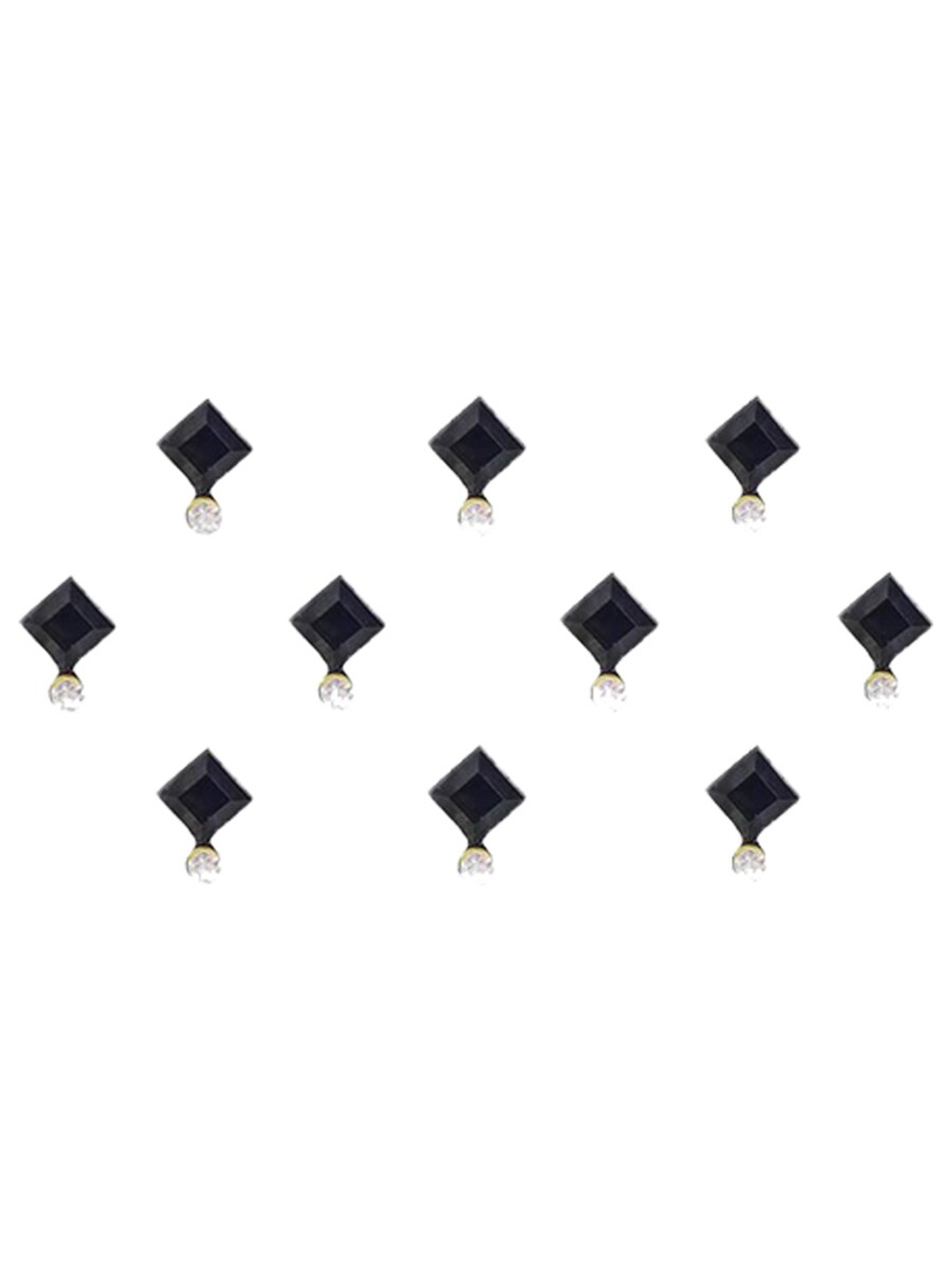 

Comet Busters Black Set Of 10 Bindi Sindoor