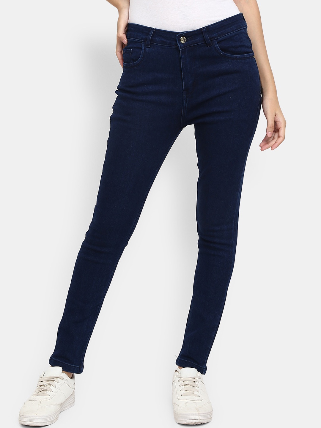 

V-Mart Women Navy Blue Classic Jeans