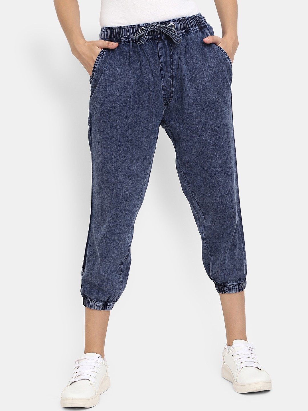 

V-Mart Women Blue Classic Jogger Jeans