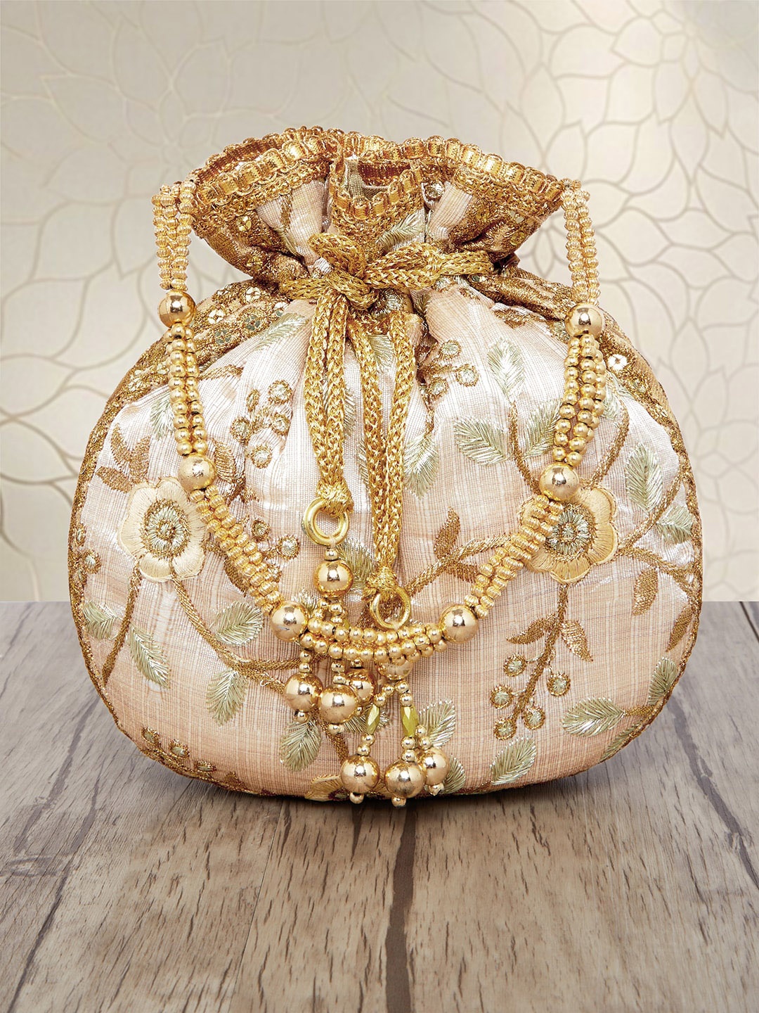 

Peora Women Cream Clutches