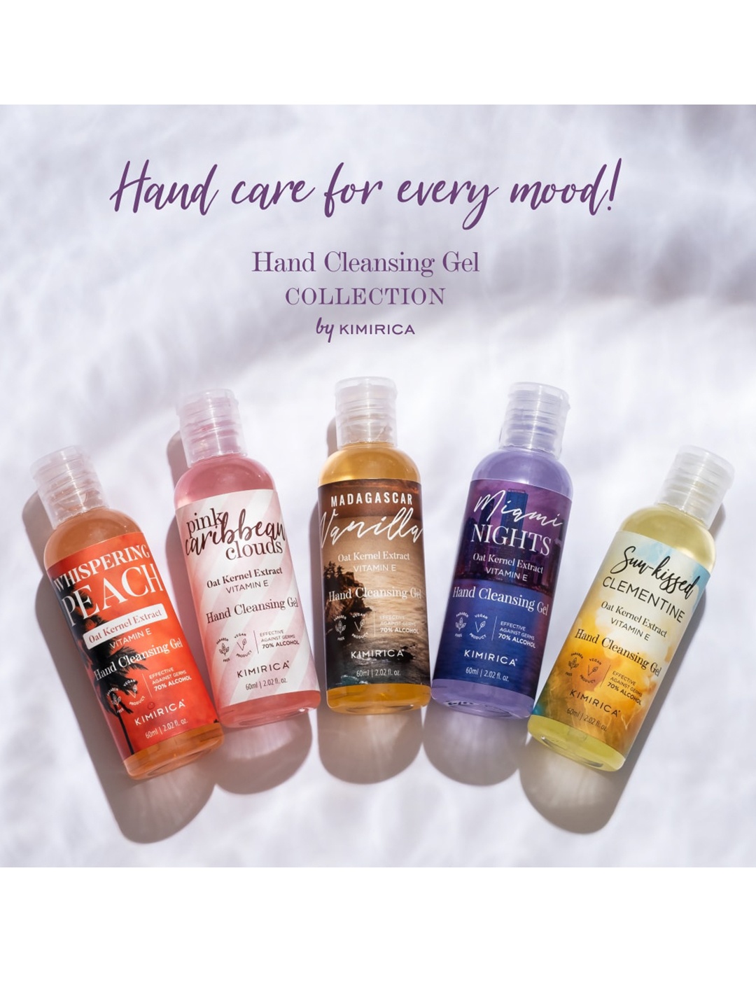 

Kimirica Sun-kissed Clementine Pocket Hand Sanitizer Gel - 60ml, White