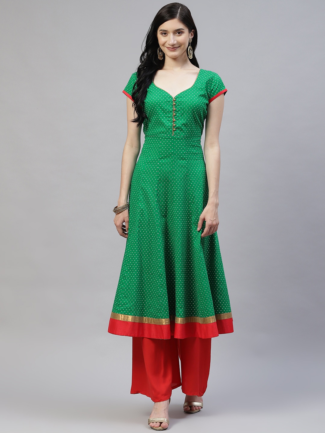 

MBE Women Green Kurta