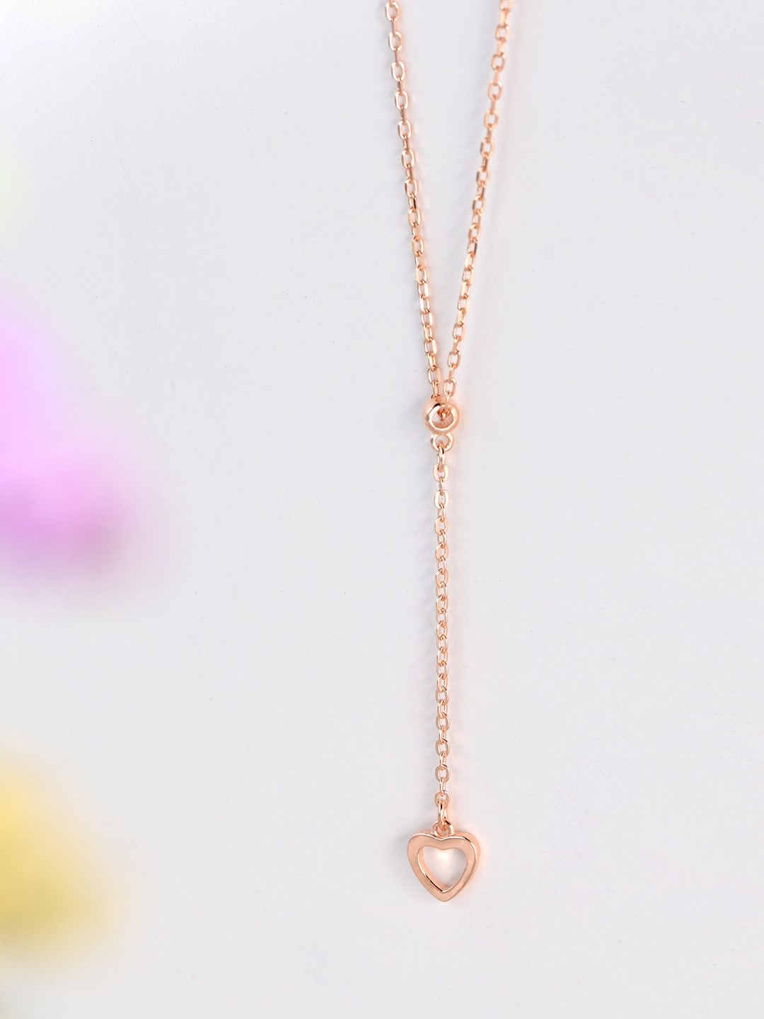 

Zavya 925 Sterling Silver Rose Gold-Plated CZ Studded