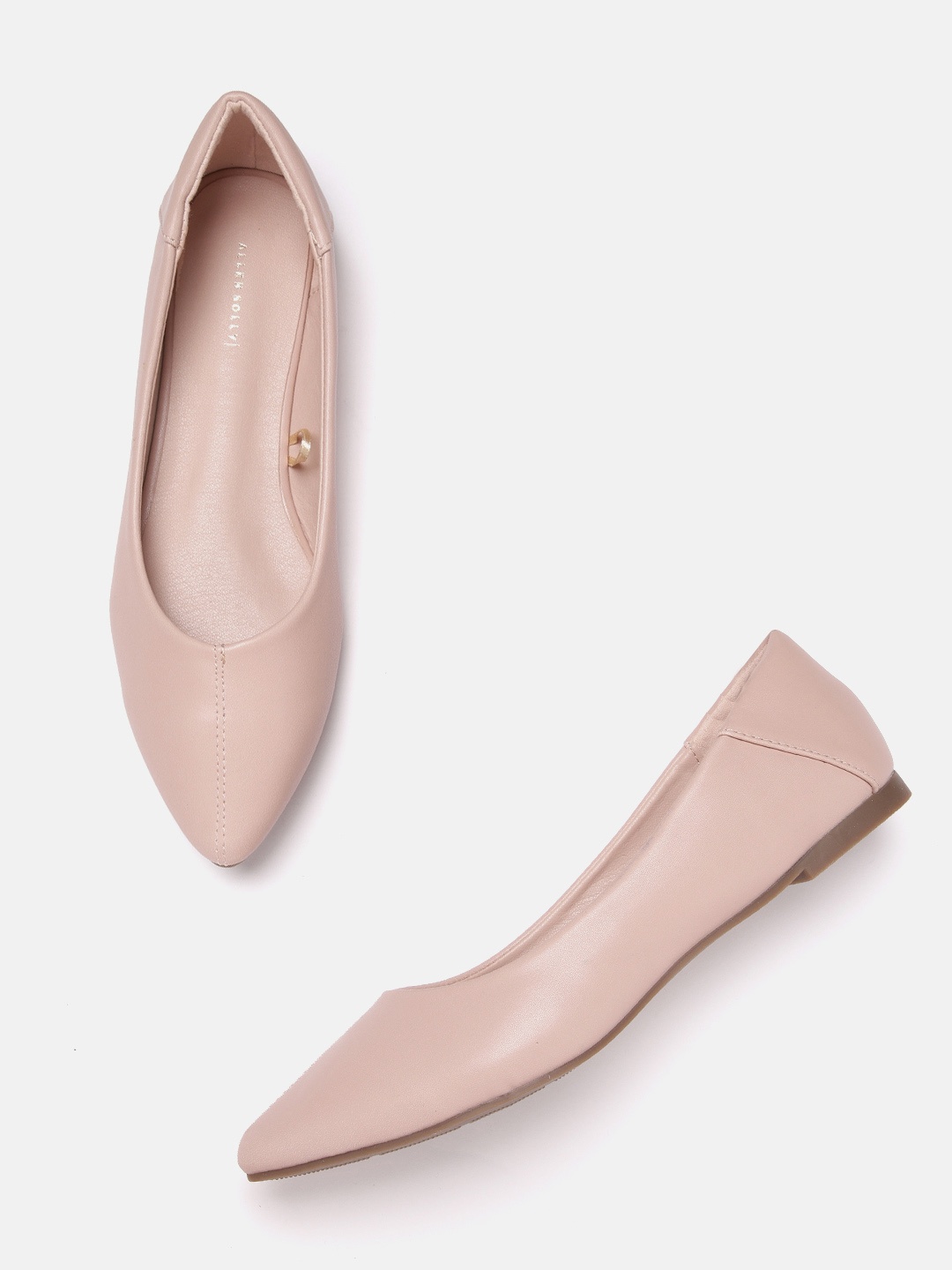 

Allen Solly Women Pink Solid Ballerinas
