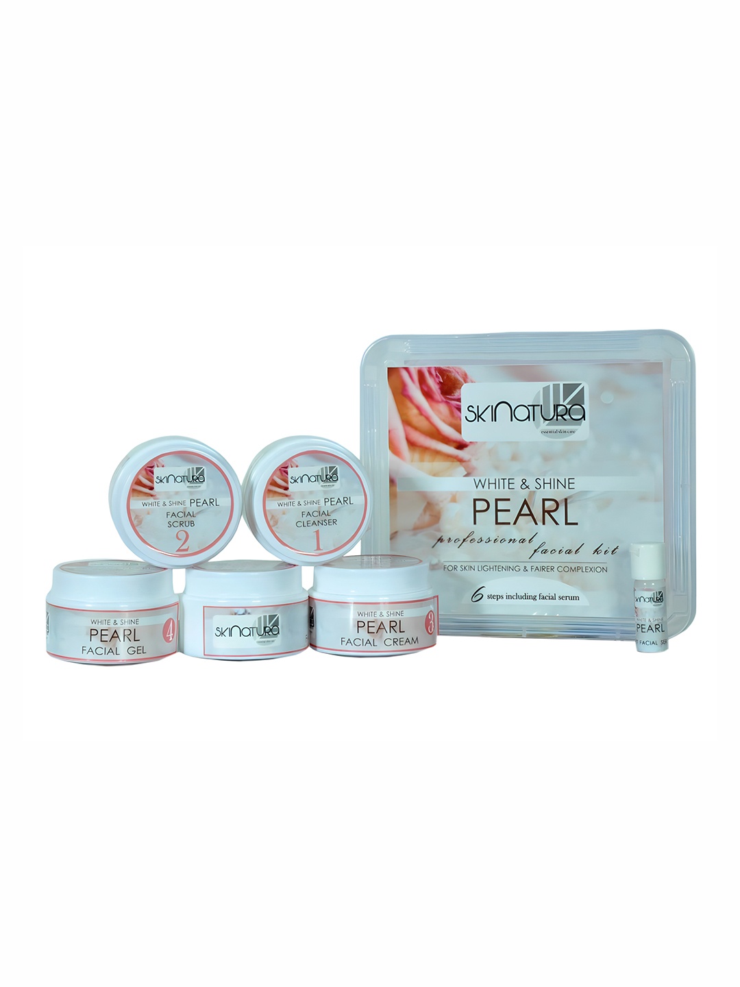 

Skinatura Adults Pearl Professional Facial Kit 310gm, White