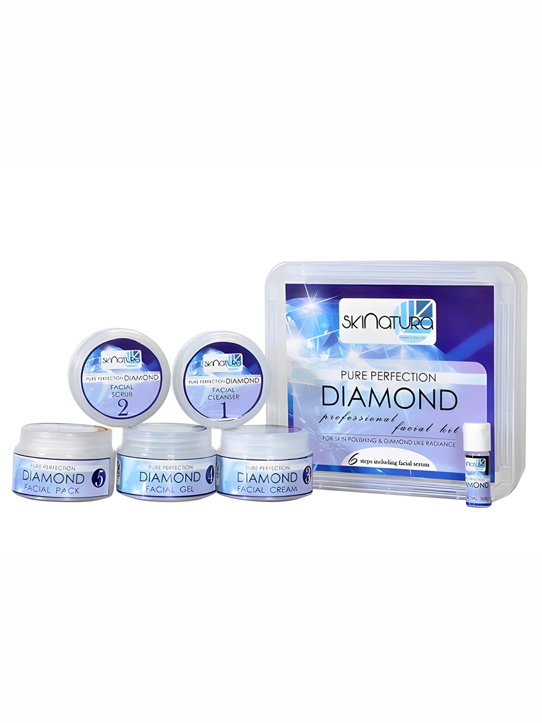 

Skinatura Adults Pure Perfection Diamond Professional Facial Kit 310 gm, White