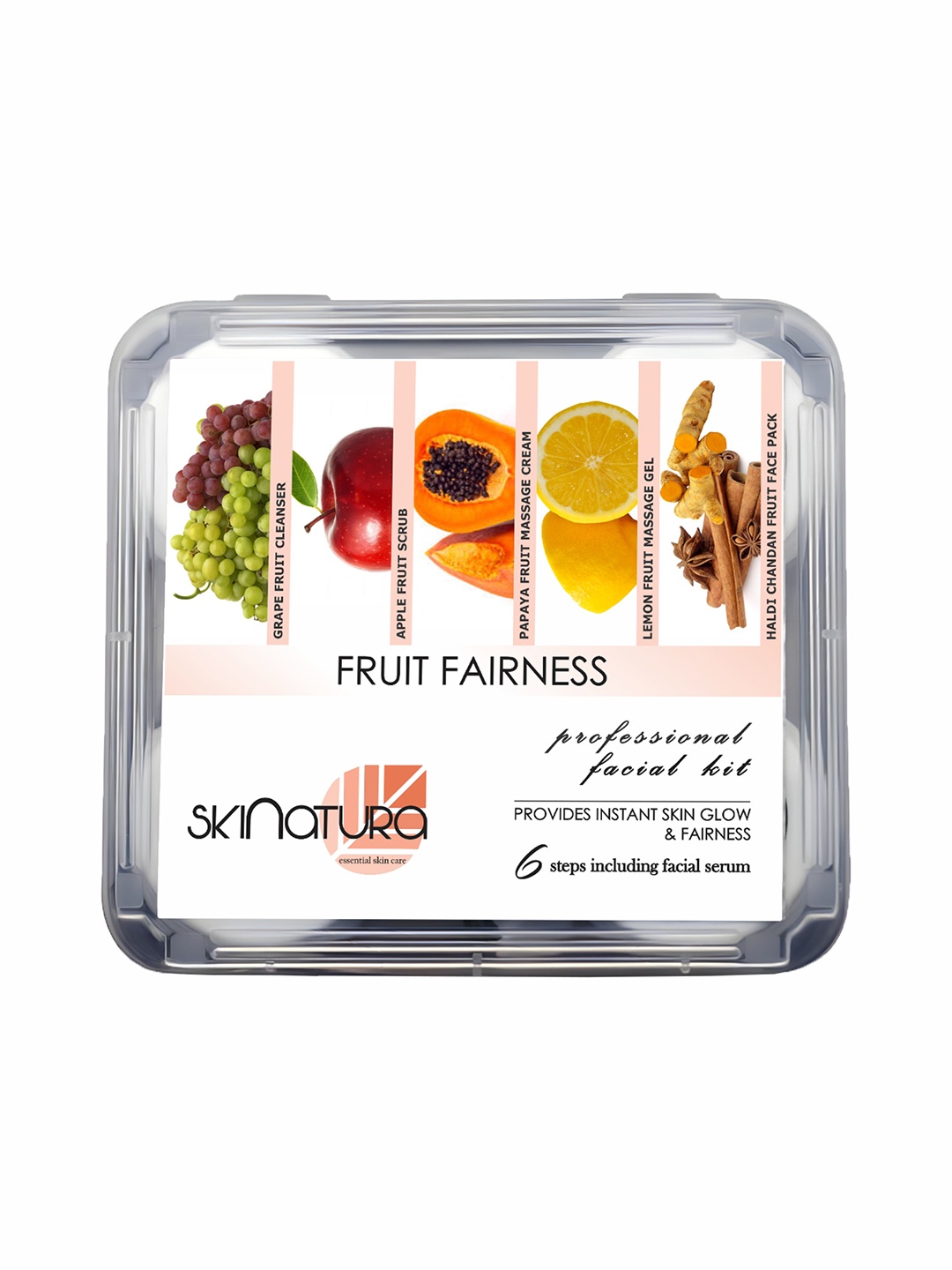 

Skinatura Adults Fruit Fairness Facial Kit 310 gm, Na