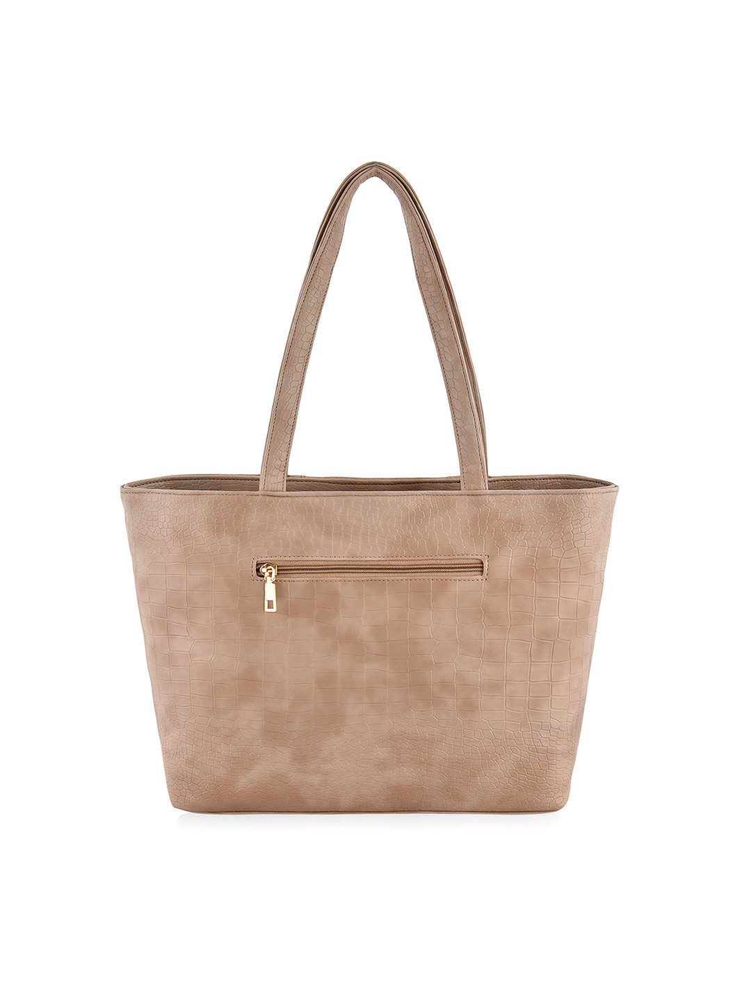 

LaFille Cream-Coloured Textured Shoulder Bag