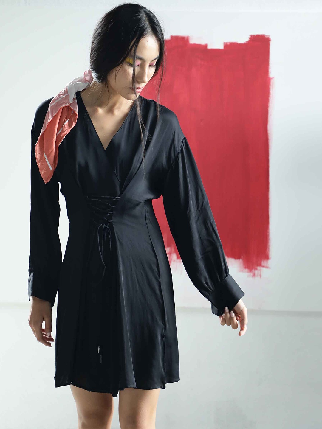 

RAREISM Women Black Dress