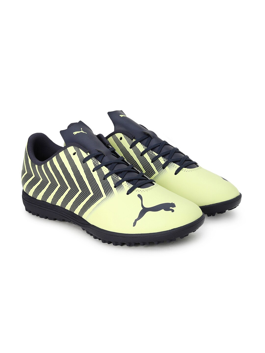 

Puma Men Yellow TACTO II Foo Turf Trainers Football Shoes