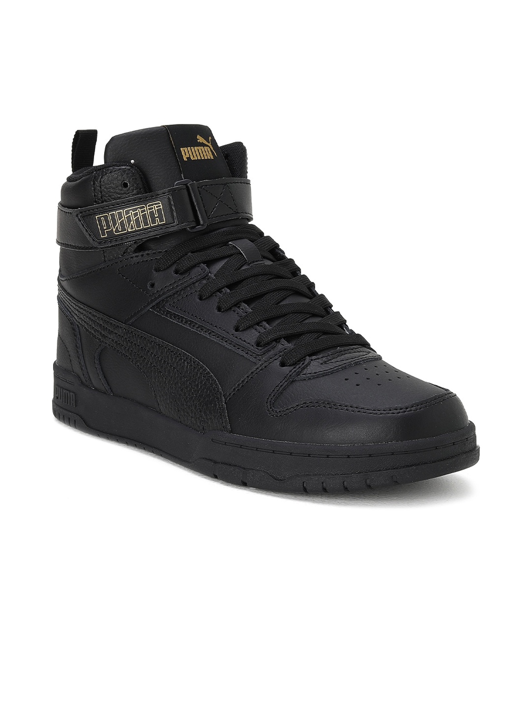 

Puma Unisex Black RBD Game High-Top Sneakers