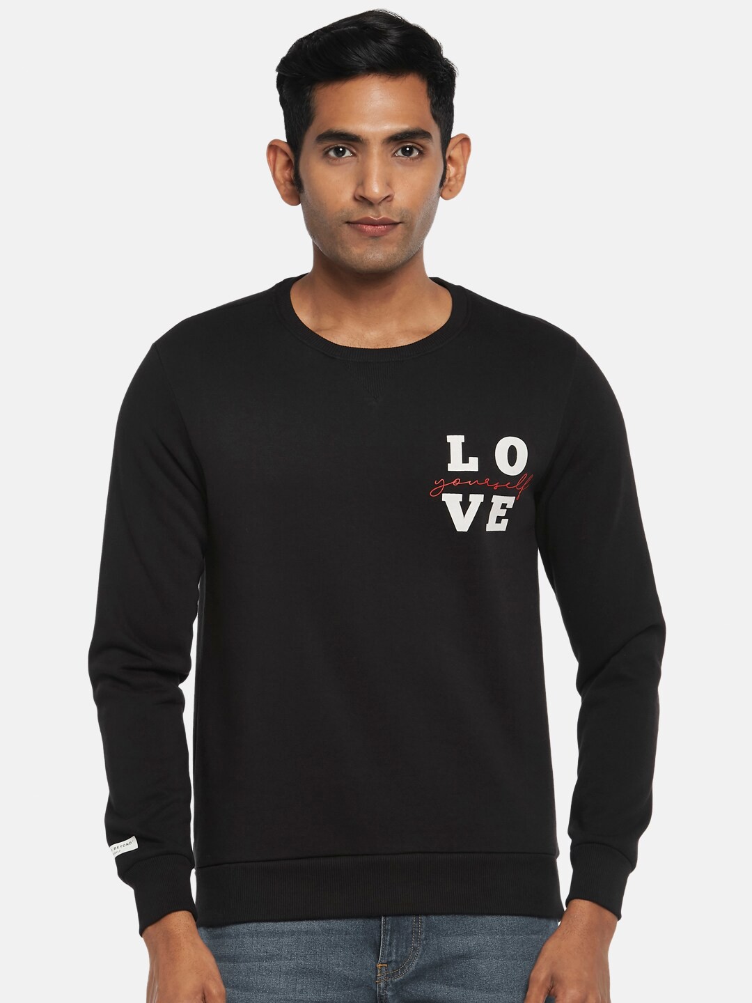 

People Men Black Sweatshirt