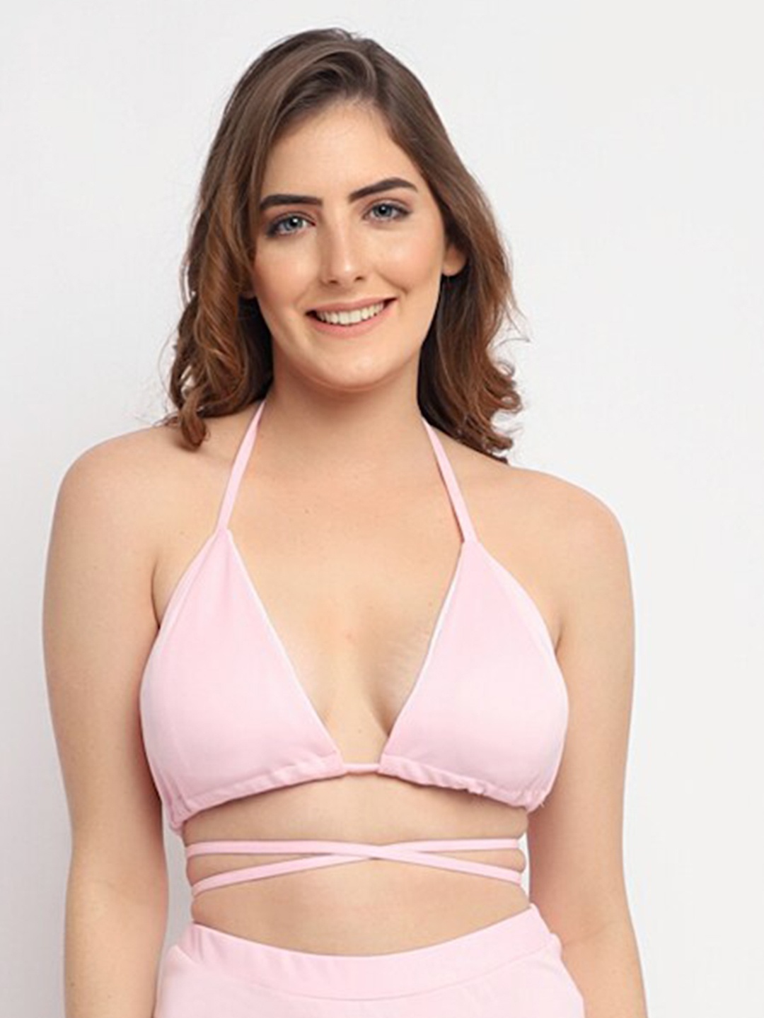 

EROTISSCH Women Pink Swim Bikini Bra Top AISW-58I