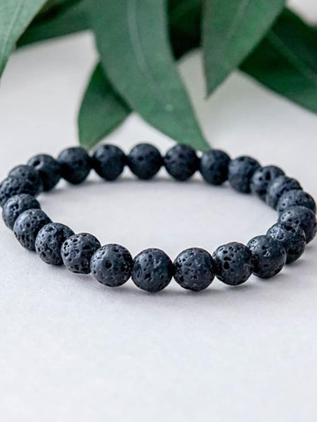

Young & Forever Unisex Black Brass Crystals Bracelet