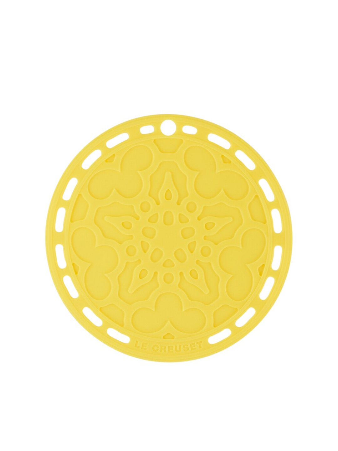 

LE CREUSET Yellow Solid Silicone French Trivet