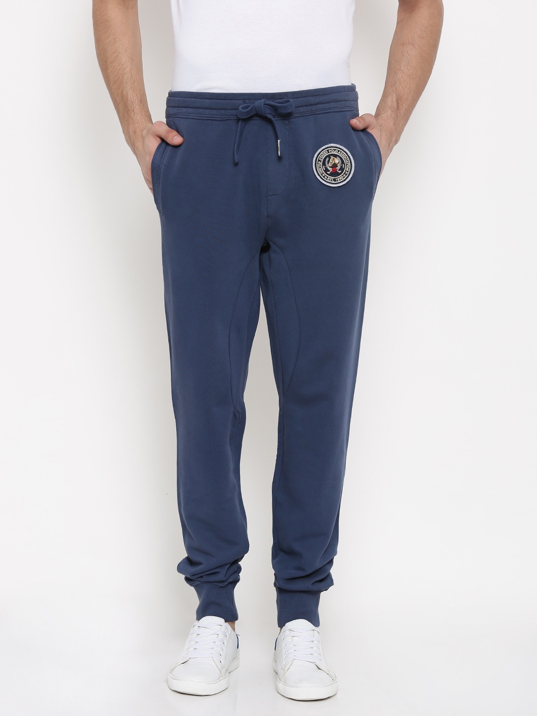 

U.S. Polo Assn. Men Blue Jogger Track Pants