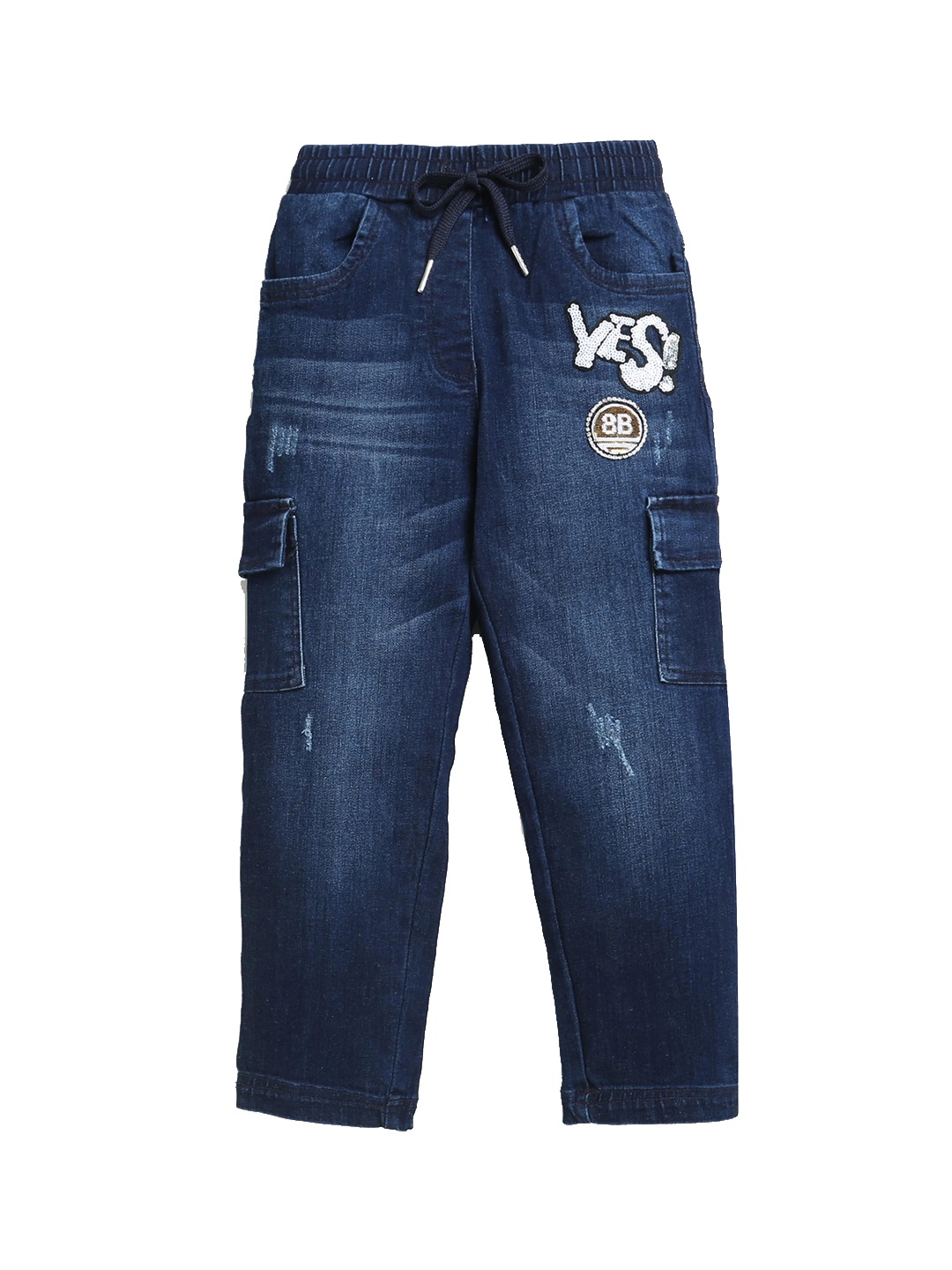 

Tiny Girl Girls Blue Cotton Jeans
